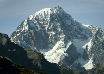 Widok na Mont Blanc — Dach Europy, od strony woskiej