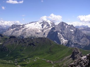Marmolada — najwyszy szczyt Dolomitw